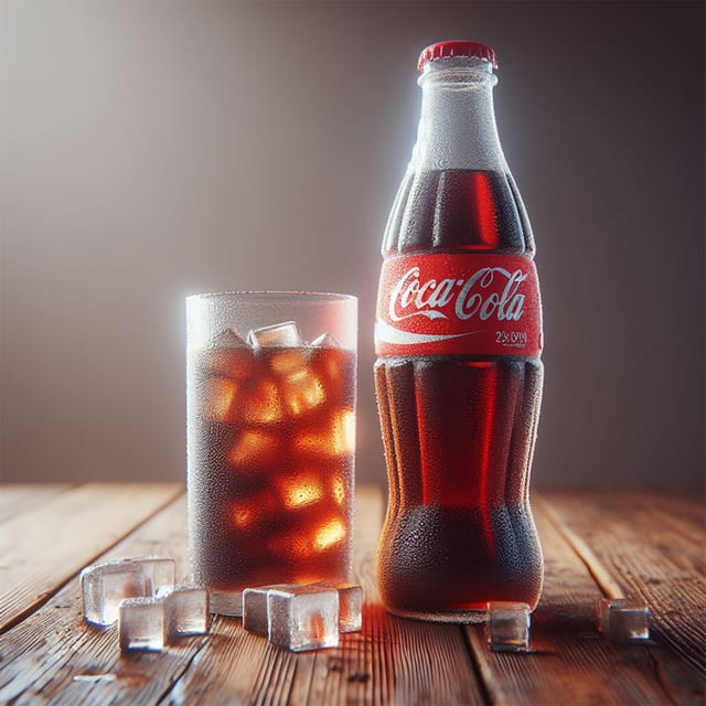 Medio Litro Coke.