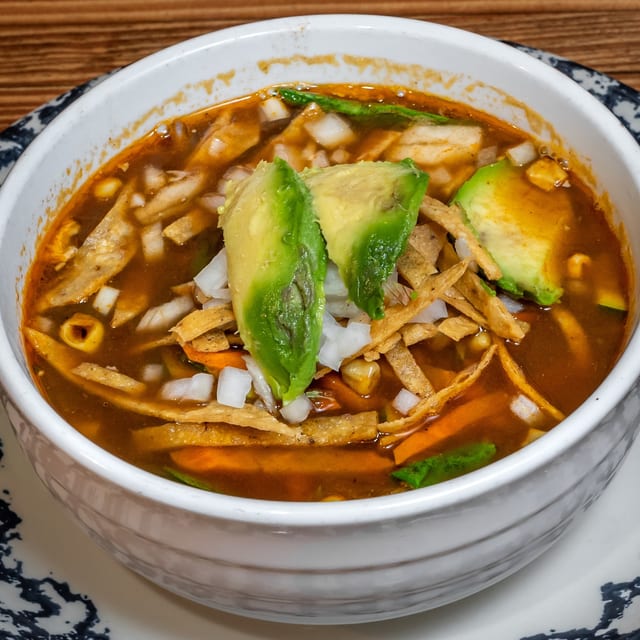 Sopa Azteca.