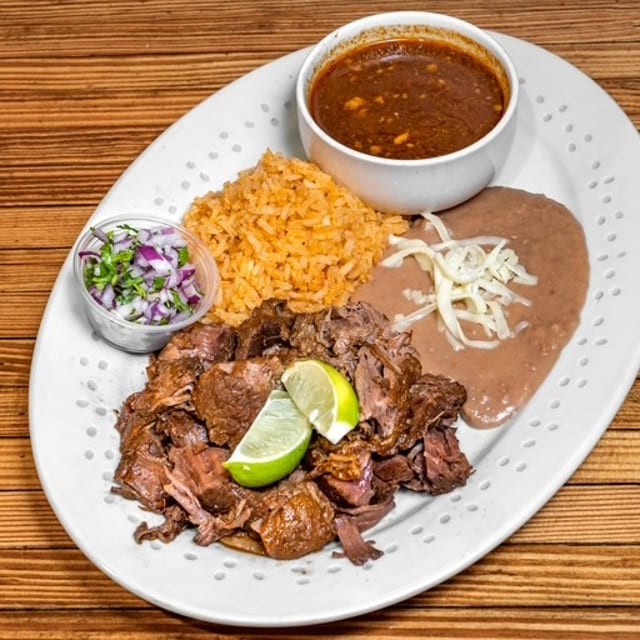 Birria Plate.