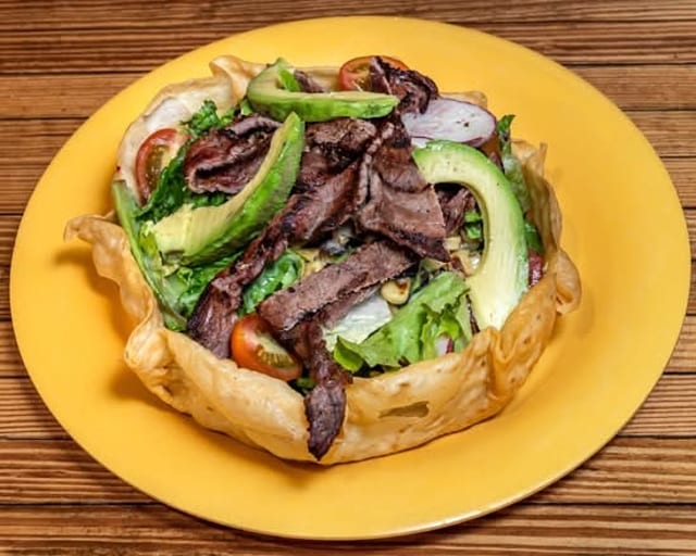 Chicken Santa Fe Taco Salad.