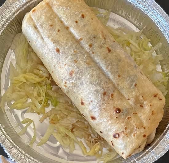 Grilled Steak Burrito.
